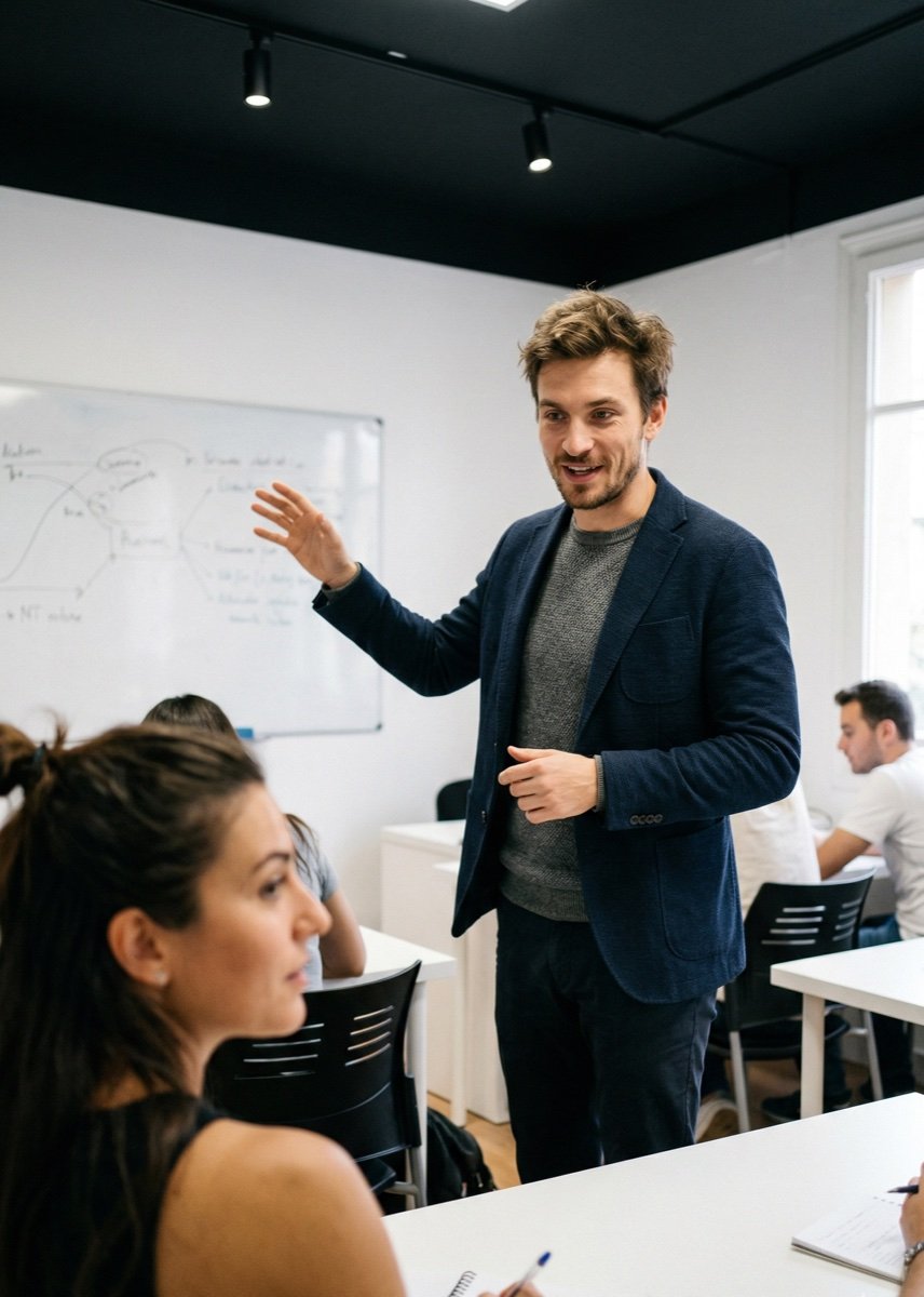 MBA classroom at GBSB Global Barcelona