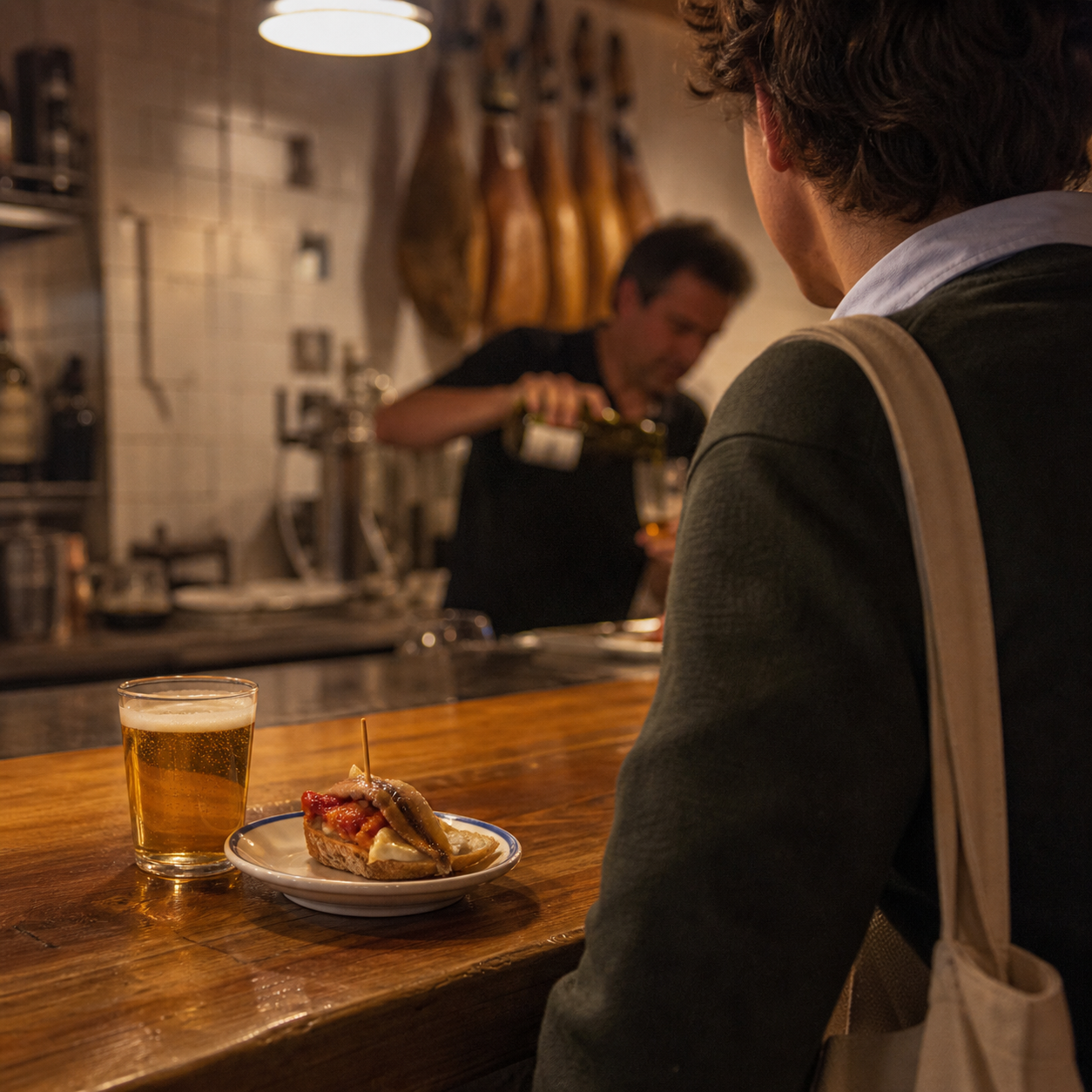 At the bar — Session 3